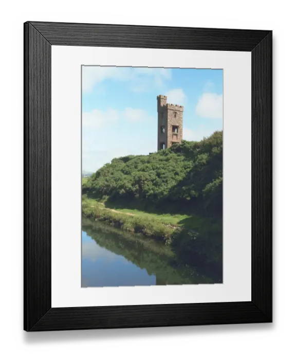 Framed Print : Braystones Tower