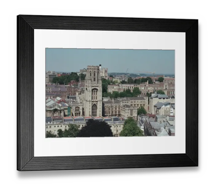 Framed Print : University Tower and Wills Memorial Building
