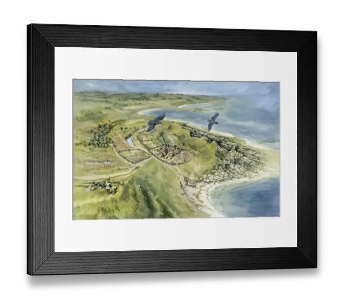 Framed Print : Nornour in 500 BC, Isles of Scilly J010097