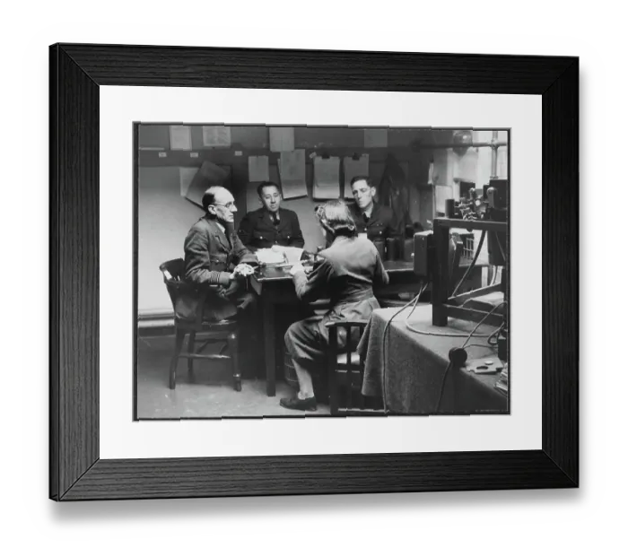 Framed Print : WAAF trainee sitting her Trade Test Board examination chp01_07_01_107 Framed Print : WAAF trainee sitting her Trade Test Board examination chp01_07_01_107