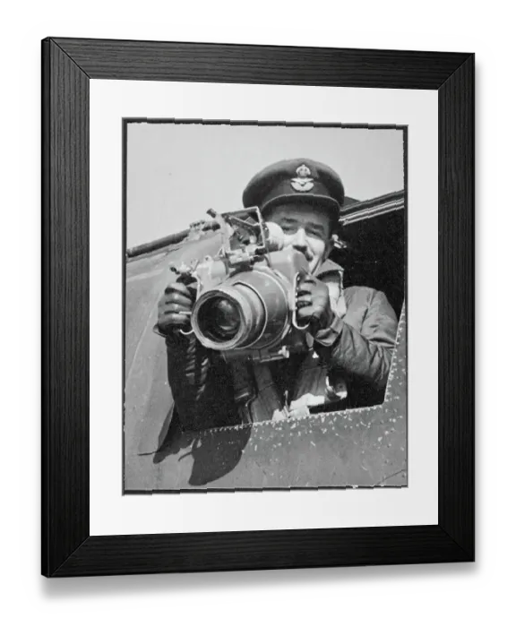 Framed Print : Portrait of Ronnie Pilgrim holding a camera chp01_07_01_185 Framed Print : Portrait of Ronnie Pilgrim holding a camera chp01_07_01_185