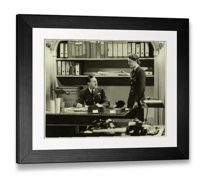 Framed Print : Still from the film The Big Pack produced by the RAF Film Production Unit chp01_07_02_003