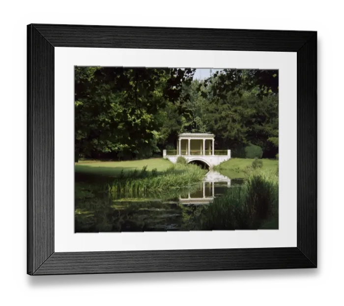 Framed Print : Tea House Bridge, Audley End J940544