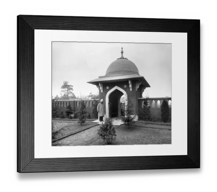 Framed Print : Muslim Burial Ground, Horsell Common, Woking 1917 BL23738_006