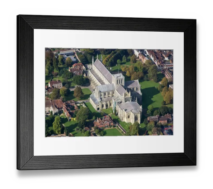 Framed Print : Winchester Cathedral N090639