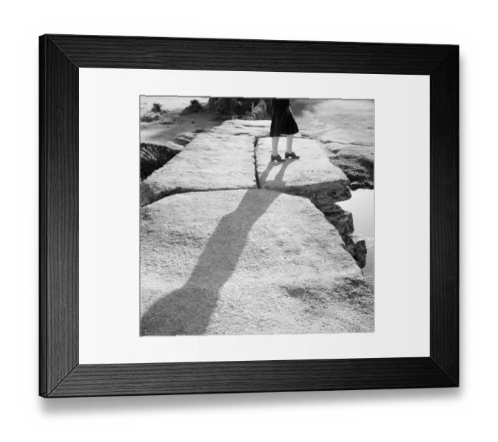 Framed Print : Post Bridge, Dartmoor a98_05079