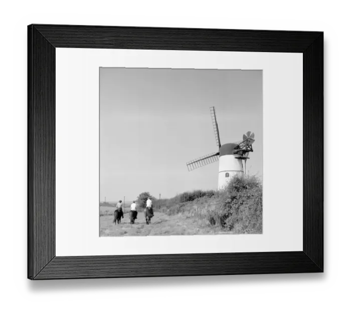 Framed Print : Patcham Windmill a98_05267 Framed Print : Patcham Windmill a98_05267