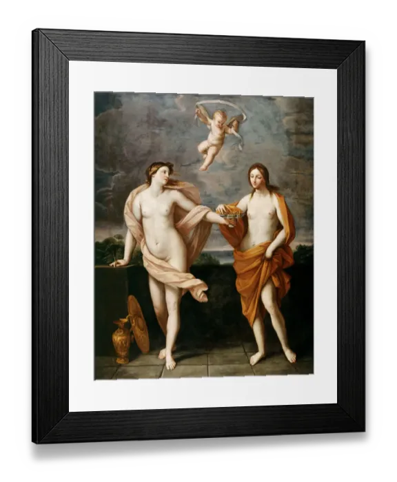 Framed Print : Liberality and Modesty J970157