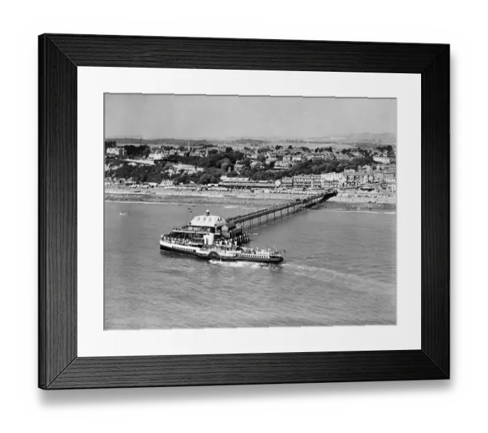 Framed Print : Sandown Pier EPW043023 Framed Print : Sandown Pier EPW043023