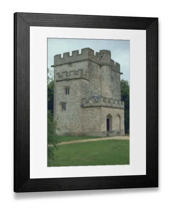Framed Print : Fortified Tower