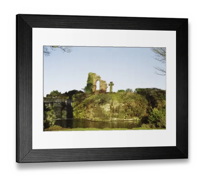 Framed Print : The Monks Well