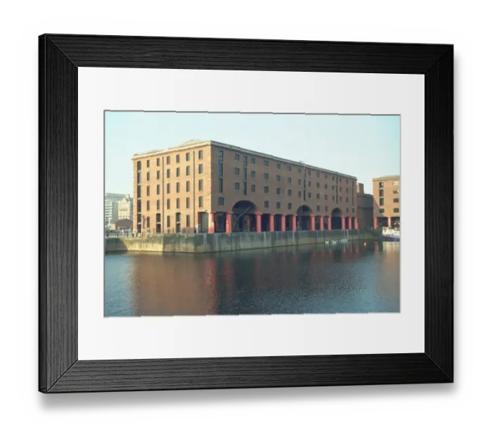 Framed Print : Warehouse D, Albert Dock, Liverpool