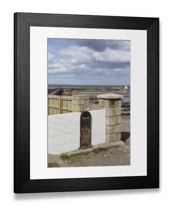 Framed Print : Boundary Marker