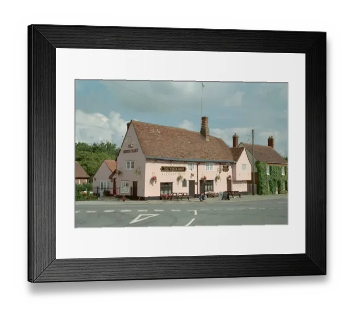 Framed Print : White Hart Inn