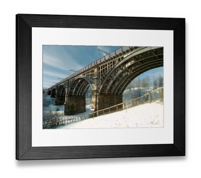 Framed Print : Ouseburn Viaduct