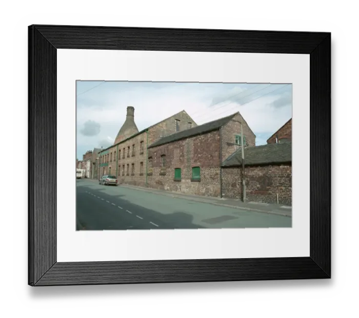 Framed Print : Pottery Works, Stoke on Trent