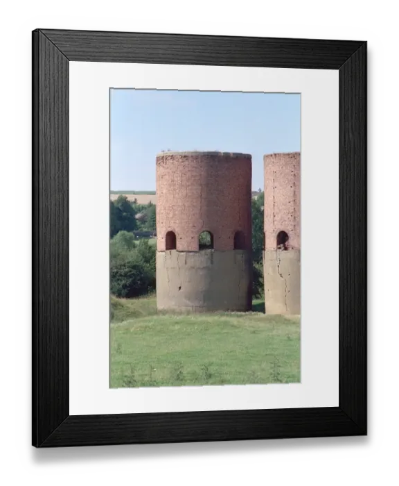 Framed Print : Kiln at OS 9472 9966