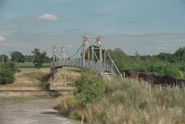Footbridge to North of Whitchurch Railway Station