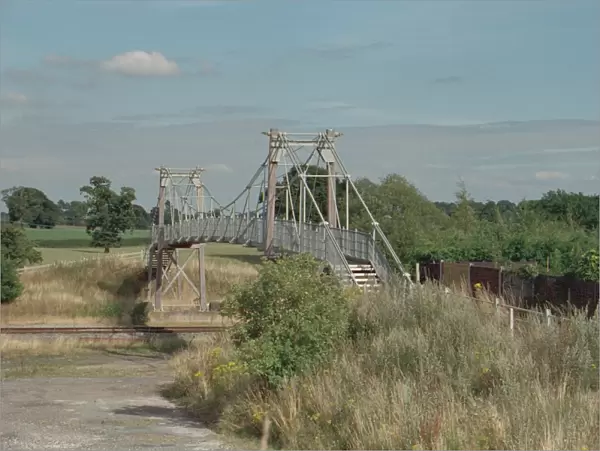 Footbridge to North of Whitchurch Railway Station