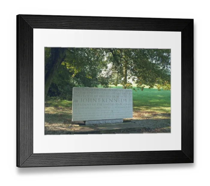 Framed Print : Kennedy Memorial