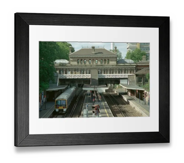Framed Print : Denmark Hill Station