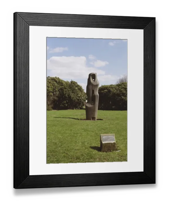 Framed Print : Monolith (Empyrean) Sculpture in Grounds of Kenwood