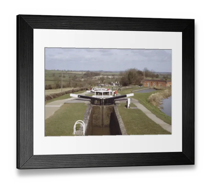 Framed Print : Foxton Locks