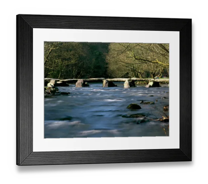 Framed Print : Tarr Steps K020601