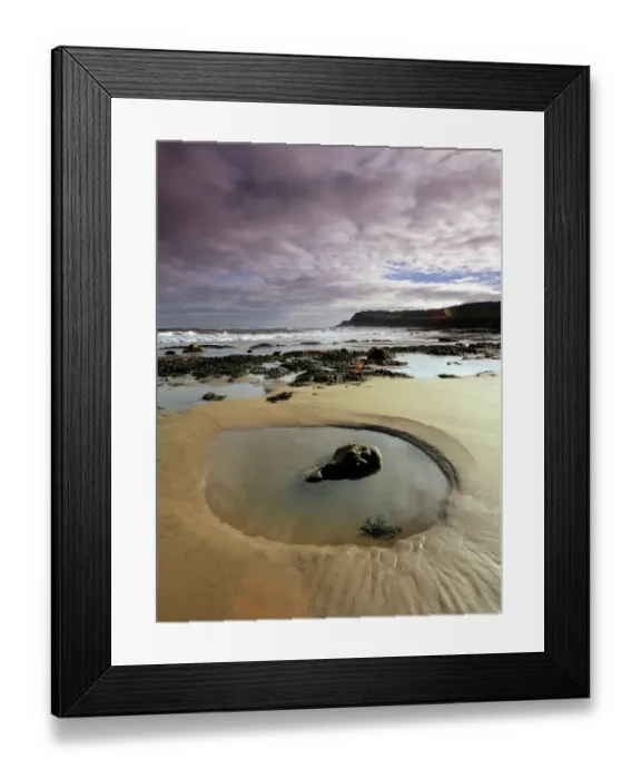 Framed Print : Coastal scene K011192