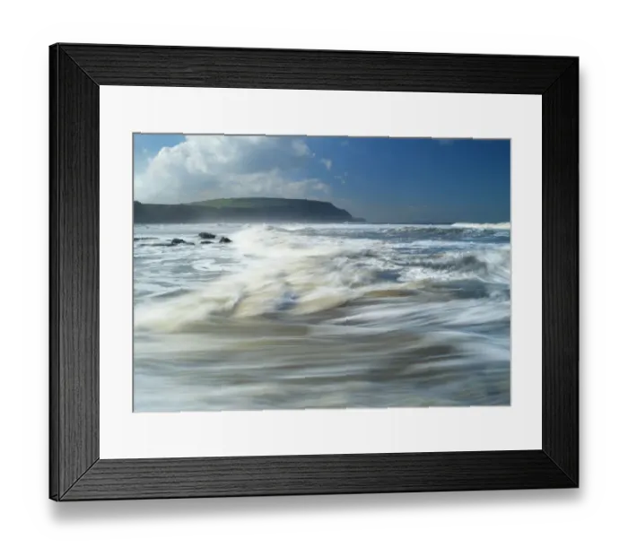 Framed Print : Coastal view K021741