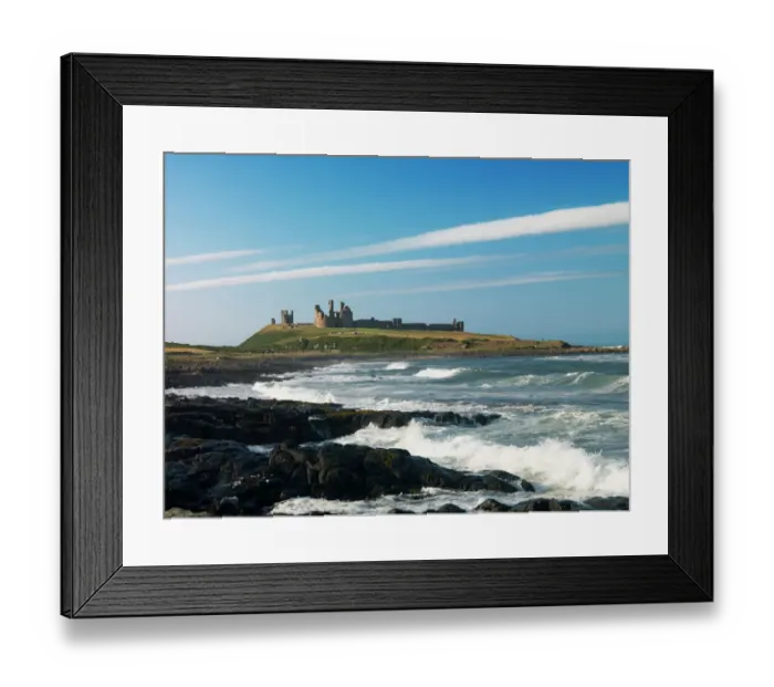 Framed Print : Dunstanburgh Castle N060224