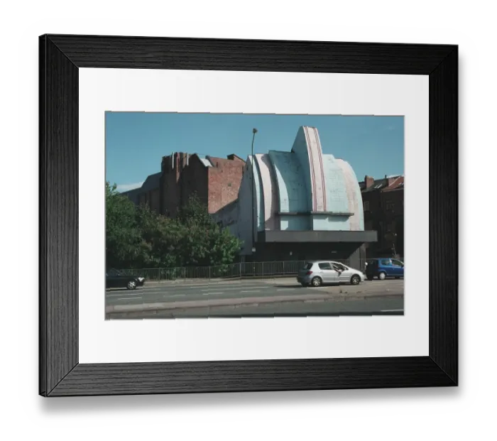Framed Print : Former Essoldo Cinema Framed Print : Former Essoldo Cinema