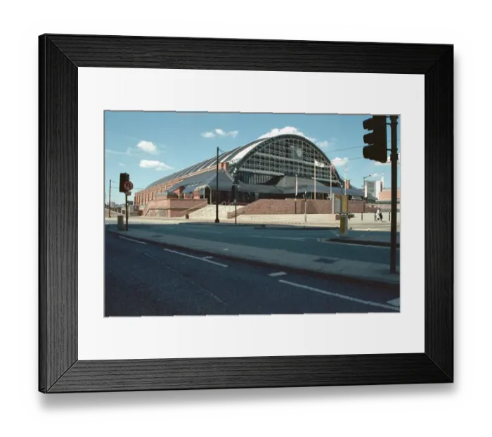 Framed Print : G-Mex. Railway station, now exhibition hall and car park, Manchester. IoE 458616