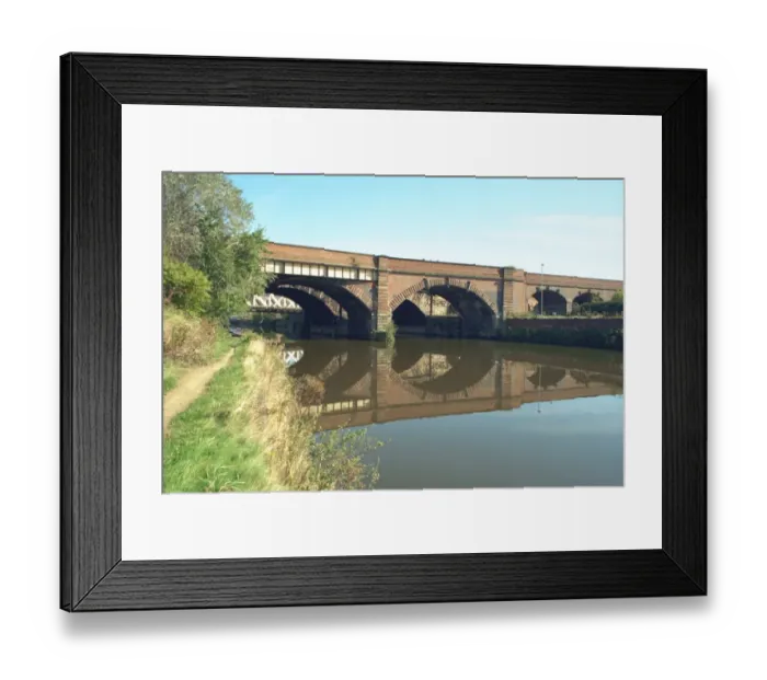 Framed Print : Railway Viaduct