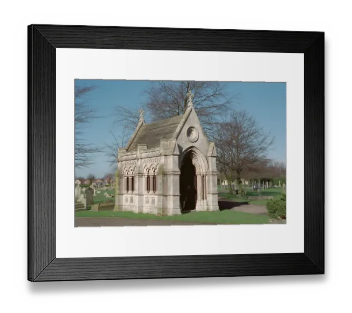 Framed Print : The Jolm Abel Smith Memorial Chapel