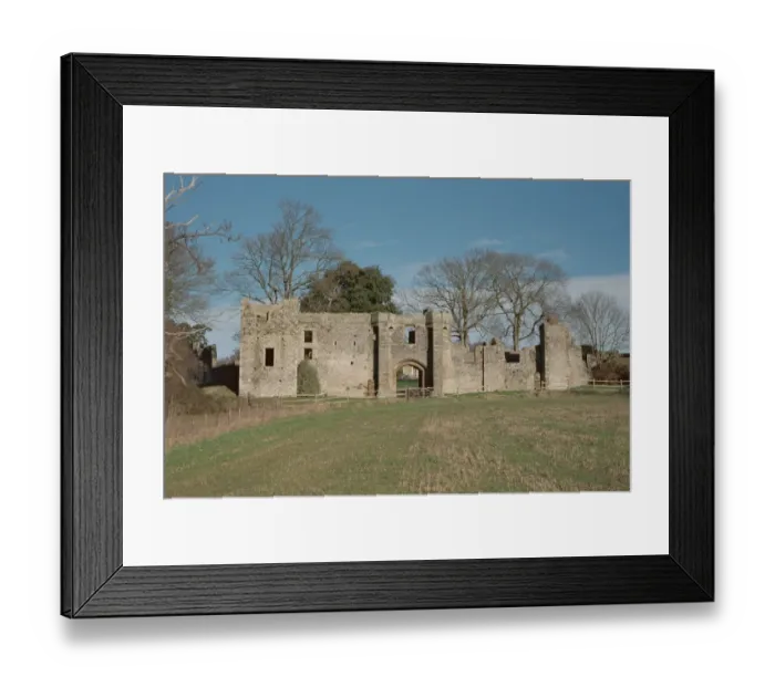 Framed Print : Ruins Of The Old Halnaker House