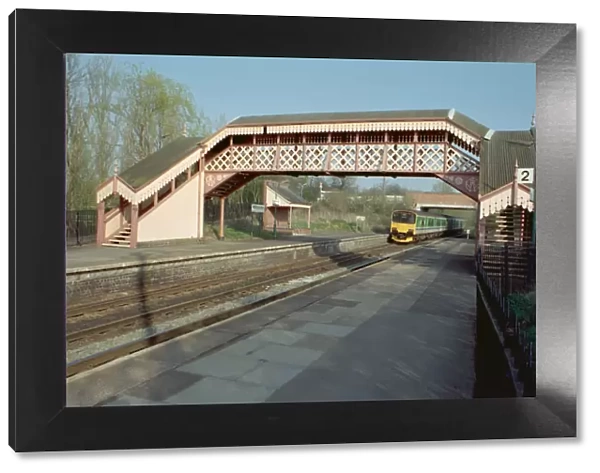Railway Footbridge, Wilmcote Station