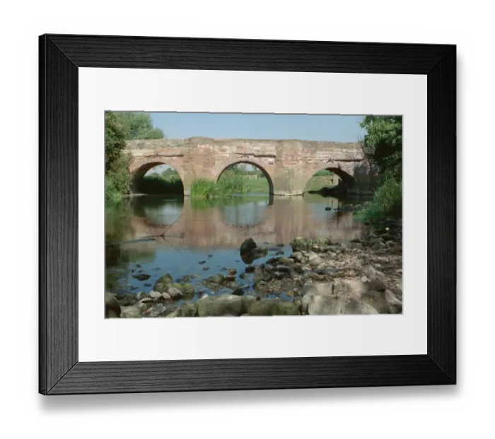 Framed Print : Hunningham Bridge Framed Print : Hunningham Bridge