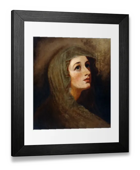 Framed Print : Lady Hamilton as a Vestal K030533 Framed Print : Lady Hamilton as a Vestal K030533