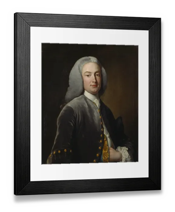 Framed Print : Eccardt & Van Loo - William Murray, 1st Earl of Mansfield K030636
