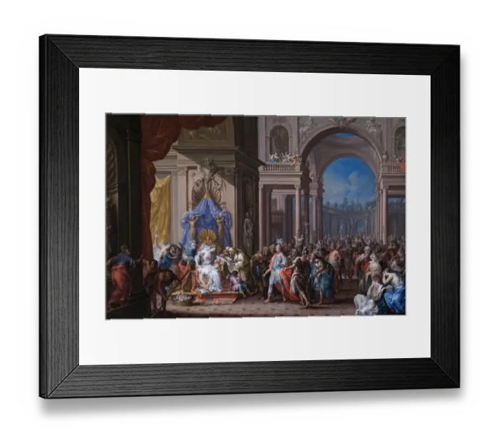 Framed Print : Platzer - Death of Cleopatra N070470