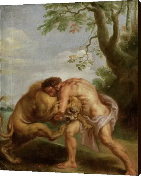 Hercules and the Nemean Lion N090615