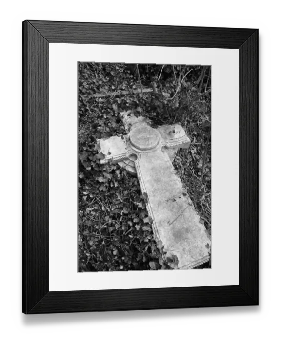 Framed Print : Highgate Cemetery MF001691_01