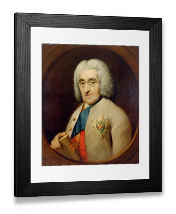 Framed Print : Portrait of 4th Earl of Chesterfield J900159