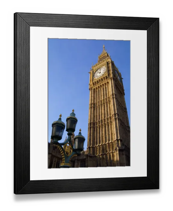 Framed Print : Big Ben Clock Tower N040018