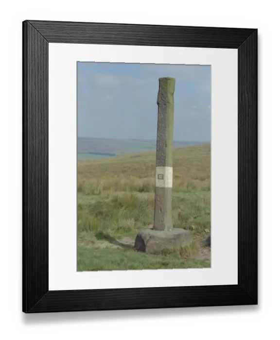 Framed Print : Reaps Cross