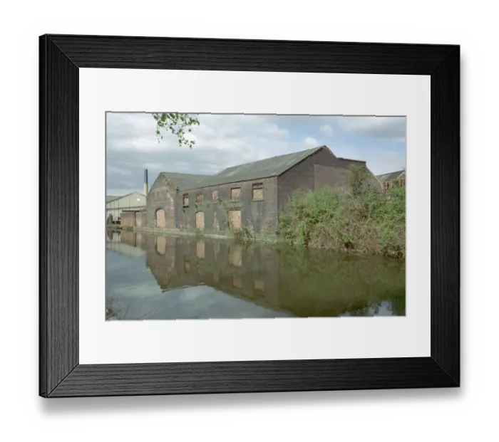 Framed Print : Canalside Warehouse Framed Print : Canalside Warehouse
