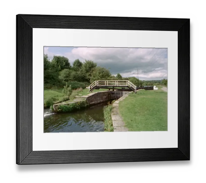 Framed Print : Kirkstall Lock