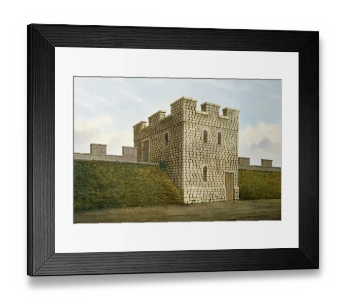 Framed Print : Hadrians Wall: Banks East Turret J860093