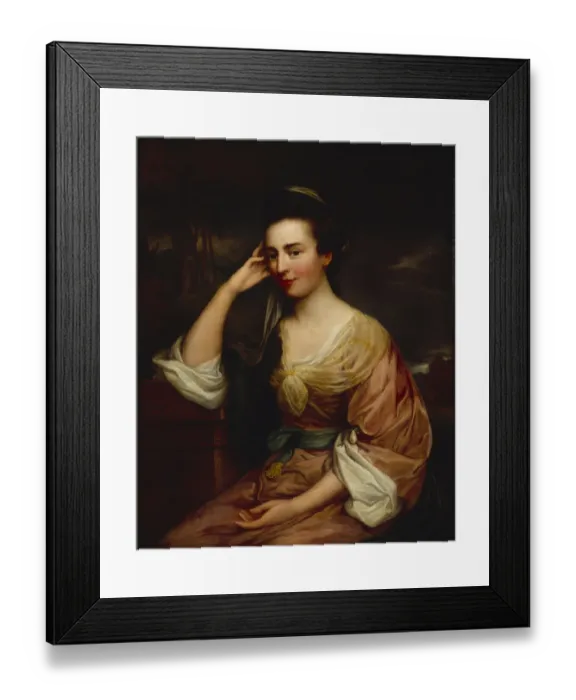 Framed Print : Cotes - Mrs Chandos-Pole (nee Collier) J970177